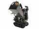 Wortex Tiger D420/120L - Petrol wood chipper with crawler base - Loncin D420 engine