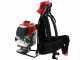 Backpack Olive Shaker 180 cm with hook and Kawasaki TJ 53 two-stroke engine - Olive Harvester