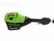 Greenworks GD60PS25 60 V Battery-powered Pruner on Extension Pole - 2Ah Battery