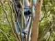 GARDENA EasyCut 110/18V P4A Electric Pruning Shears on Extension Pole - 2Ah