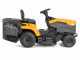 Stiga lawn tractor Estate 384 M - collection box - Engine ST350