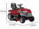 Castelgarden XDL 210 HD Riding-on Mower - Hydrostatic Transmission - Side Discharge and Mulching Cutting System