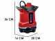 Einhell GE-DP 18/25 Submersible Pump for Dirty Water - BATTERY AND BATTERY CHARGER NOT INCLUDED