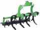 SevenItaly BIG 4-element Tractor-Mounted Ripper - 160 cm Mechanical Roller