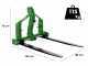Seven Italy LIFT_2 - Tractor-mounted loading forks for pallet - 1000 kg Load capacity