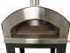 Rossofuoco Campagnolo - Outdoor Wood-Fired Oven with Trolley - Red