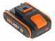 Worx Nitro WG286E Battery-powered Hedge Trimmer - 2x20V 2Ah Batteries - 60 cm Steel Blade