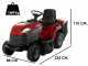 CastelGarden XDC 180 HD  Riding-on Mower - Hydrostatic Transmission - Grass Collector