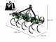 Seven Italy Vibropac Vibro Cultivator 160cm - 9 Tines - 160cm Working Width