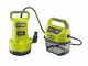 RYOBI RY18SPA-0 18V Submersible Pump For Clear And Dark Water - BATTERY AND BATTERY CHARGER NOT INCLUDED