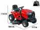 MTD Bronco 107T-S Troy Bilt Riding-on Mower - CVT - Side Discharge