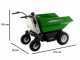 GREENBAY eDUMPER 500-H - Battery-Powered Electric Wheelbarrow - 48V 32Ah - Hydraulic Tilting System