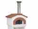 Linea VZ Ponza - Outdoor Wood-Fired Oven with Base - 55x59 cm Cooking Chamber