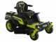 Ryobi ZTRX107 - Battery-Powered Zero Turn Riding-On Mower - 72V/20Ah - 107cm cutting - 2in1