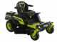 Ryobi ZTRX107 - Battery-Powered Zero Turn Riding-On Mower - 72V/20Ah  - 107cm cutting - 2in1