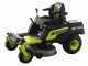 Ryobi ZTRX107 - Battery-Powered Zero Turn Riding-On Mower - 72V/20Ah  - 107cm cutting - 2in1