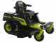 Ryobi ZTRX137 - Battery-Powered Zero Turn Riding-On Mower - 72V/20Ah - 107cm cutting - 2in1