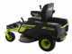 Ryobi ZTRX76 - Battery-Powered Zero Turn Riding-On Mower - 72V/20Ah - 76cm cutting - 2in1