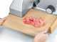 Graef SKS Line 850 Silver - Cantilever Meat Slicer with 170 mm blade - With wooden cutting board and knife drawer