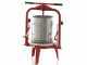 Baesso F25 Inox Manual Fruit Press - Fruit and Vegetable Screw Press - 20 L Capacity