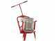 Baesso F25 Inox Manual Fruit Press - Fruit and Vegetable Screw Press - 20 L Capacity