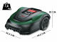 Bosch Indego S 500 Robot Lawn Mower - Robot lawn mower with 18 V Lithium battery