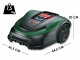 Bosch Indego XS 300 Robot Lawn Mower - Robot lawn mower with 18 V Lithium battery