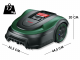 Bosch Indego S+ 500 Robot Lawn Mower - Robot lawn mower with 18 V Lithium battery