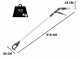 Campagnola Alice STAR 58 PLUS 150-220 cm -electric Harvester - Aluminium Rod