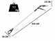 Campagnola Alice STAR 58 PLUS 185-270 cm - Electric Harvester - Aluminium Rod