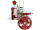 BERKEL B114 - Flywheel Meat Slicer With Stand - 320 mm Chrome-Plated Steel Blade - Red