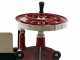 BERKEL B114 - Flywheel Meat Slicer With Stand - 320 mm Chrome-Plated Steel Blade - Red