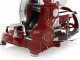 BERKEL B114 - Flywheel Meat Slicer With Stand - 320 mm Chrome-Plated Steel Blade - Red