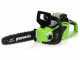 Greenworks GD40CS15K4 - Cordless electric saw - 35 cm bar - 40V 4Ah