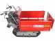 GeotechPro GeoPorter 630E Hydro - Tracked wheelbarrow - Hydraulic extension skip 600Kg