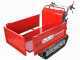 GeotechPro GeoPorter 630E Hydro - Tracked wheelbarrow - Hydraulic extension skip 600Kg