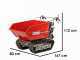 GeotechPro GeoPorter 630D Hydro - Tracked wheelbarrow - Hydraulic dumper 600Kg