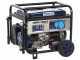 BullMach AMBRA 13800 E - Petrol-powered Wheeled Generator with Single-phase 10 kW AVR - ATS Panel Included