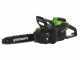 Greenworks GD48CS36K4 - Cordless electric saw - 36 cm bar - 48V 4Ah