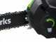 Greenworks GD48CS36K4 - Cordless electric saw - 36 cm bar - 48V 4Ah