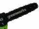 Greenworks GD40PSHK2 - Pruner/Hedge trimmer on extension pole - 2 x 2Ah 40V