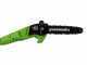 Greenworks GD40PSHK2 - Pruner/Hedge trimmer on extension pole - 2 x 2Ah 40V