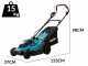 Makita DLM330RM - LXT Battery-powered Lawn Mower  - 18V / 4Ah - 33 cm cut