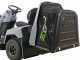 EGO TR 3801 E - B - Battery lawn tractor with basket - 56V - 40Ah