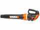 Worx WG183E - Battery-powered Brush Cutter - 40V - 2x 2Ah