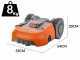 Worx Landroid WR184E - Robotic lawnmower with perimeter - 400m2