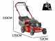 Weibang WB506SC -  Petrol Trailed Lawn Mower - 2in1 - 166 cc Engine