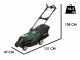 Bosch AdvancedRotak 36V-44-750 - Battery-powered Lawn Mower - 44 cm Cut - 36V 6Ah