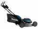 Makita DLM533 - Self-propelled Battery-powered Lawn Mower - 4x18V/5Ah - 53 cm Cutting Width