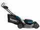 Makita DLM533 - Self-propelled Battery-powered Lawn Mower - 4x18V/5Ah - 53 cm Cutting Width